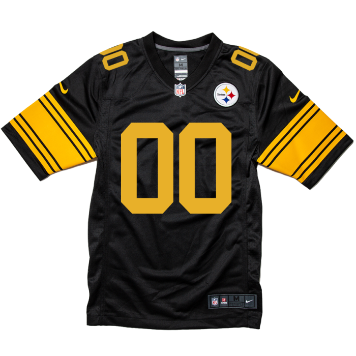 mens nike custom replica color rush jersey Collection - Steelers Jerseys & Hats | Steelers Fan Gear