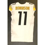 pittsburgh steelers 11 allen robinson game used unlaundered away jersey with davious sports photo match Collection - Steelers Jerseys & Hats | Steelers Fan Gear