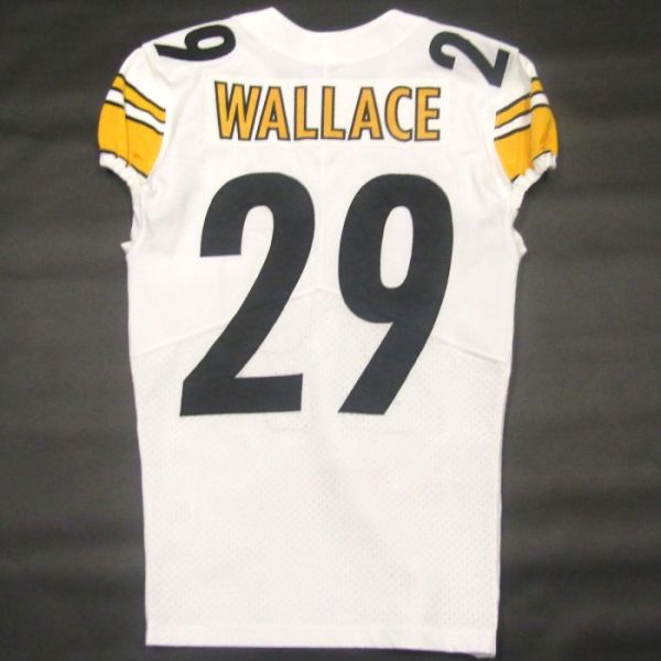 pittsburgh steelers 29 levi wallace 2022 game used away jersey Collection - Steelers Jerseys & Hats | Steelers Fan Gear
