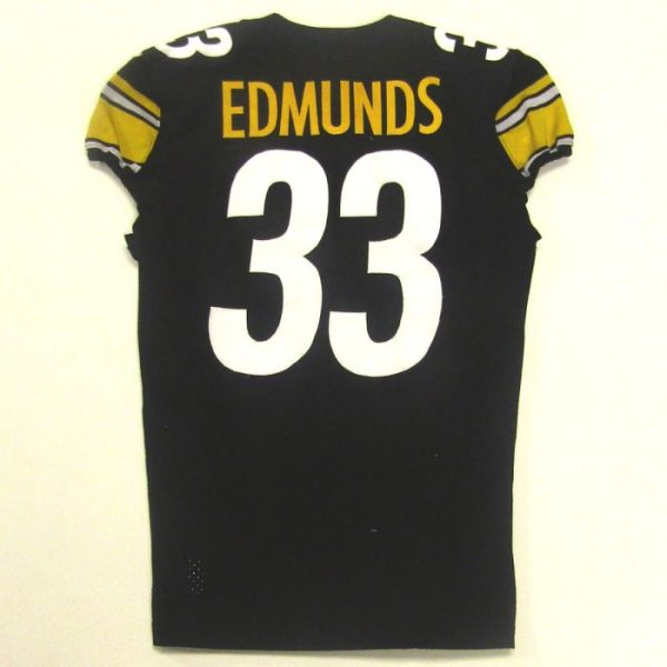 pittsburgh steelers 33 trey edmunds game used unlaundered home jersey Collection - Steelers Jerseys & Hats | Steelers Fan Gear