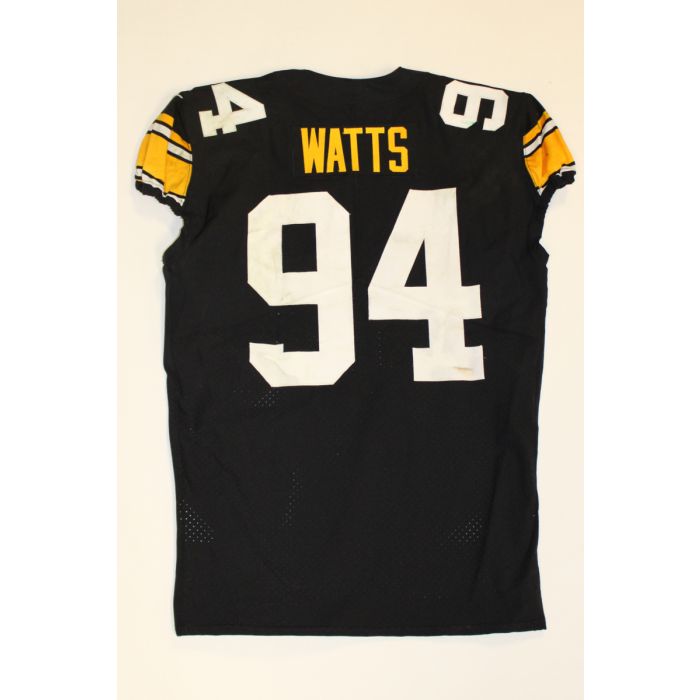pittsburgh steelers 94 armon watts game used unlaundered throwback jersey Collection - Steelers Jerseys & Hats | Steelers Fan Gear