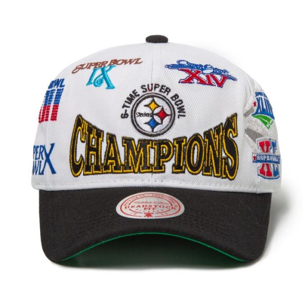 pittsburgh steelers mitchell amp ness 6-time super bowl champions snapback hat Collection - Steelers Jerseys & Hats | Steelers Fan Gear