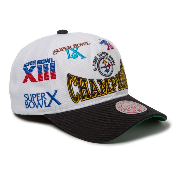 pittsburgh steelers mitchell amp ness 6-time super bowl champions snapback hat Collection - Steelers Jerseys & Hats | Steelers Fan Gear