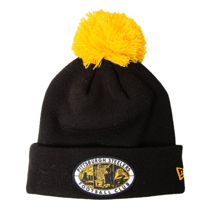 pittsburgh steelers new era black historic football club knit hat Collection - Steelers Jerseys & Hats | Steelers Fan Gear