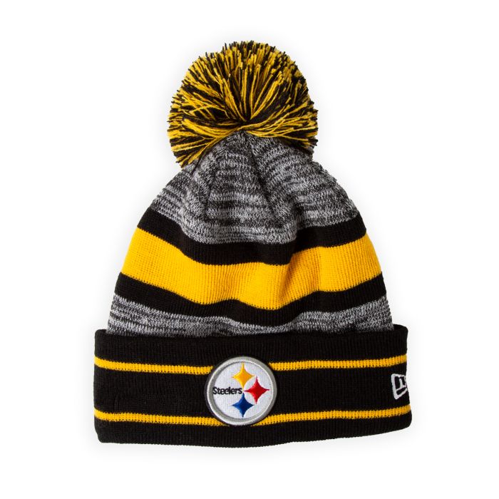 pittsburgh steelers new era greygold stripe knit hat Collection - Steelers Jerseys & Hats | Steelers Fan Gear