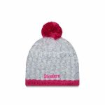 pittsburgh steelers new era womens breast cancer awareness cable knit hat Collection - Steelers Jerseys & Hats | Steelers Fan Gear