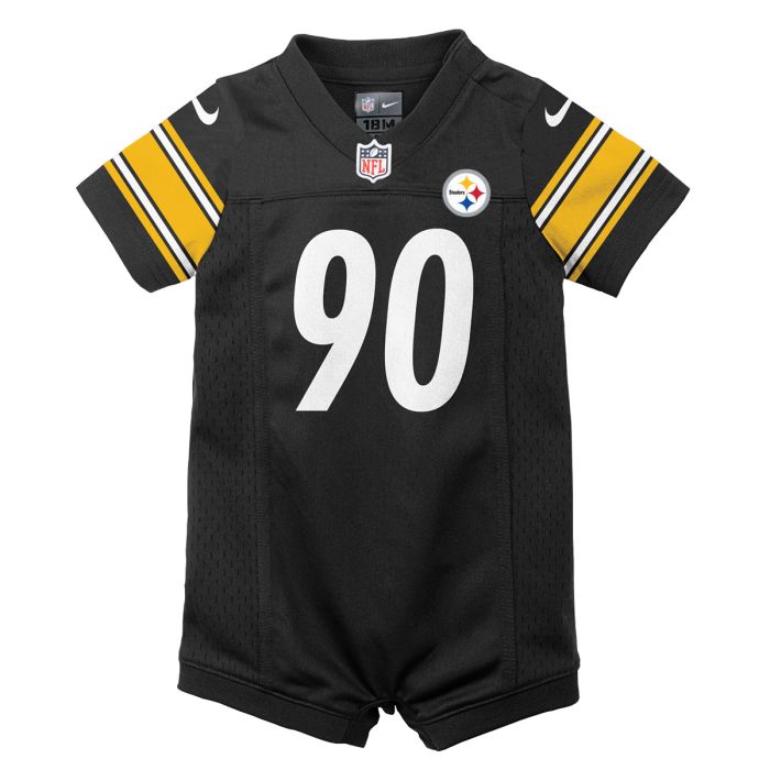 t.j. watt 90 newborninfant nike replica jersey romper Collection - Steelers Jerseys & Hats | Steelers Fan Gear